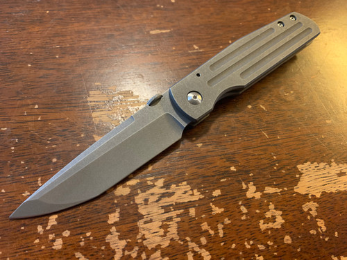 XX Tanto grind triple fuller | Ray Laconico Knives