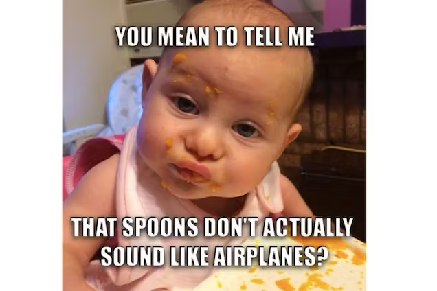 Funny Relatable Baby Meme