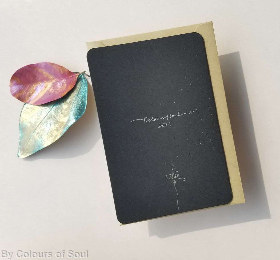 Thumbnail: EV0030 Count Your Blessings - pink flowers on black