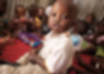 young child in tushinde childrens trust daycare facility