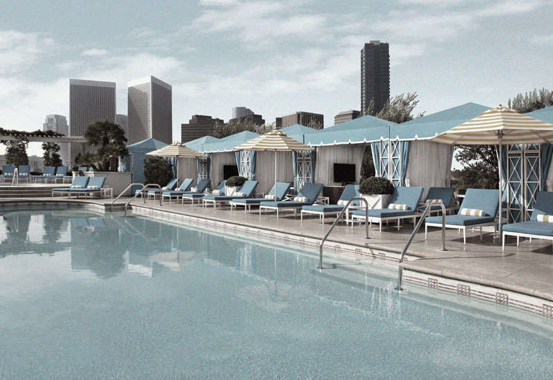 Pool at the Beverly Hills Peninsula