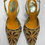 Thumbnail: RENE COAVILLA GOLDEN BEADED HEELS (35,5)
