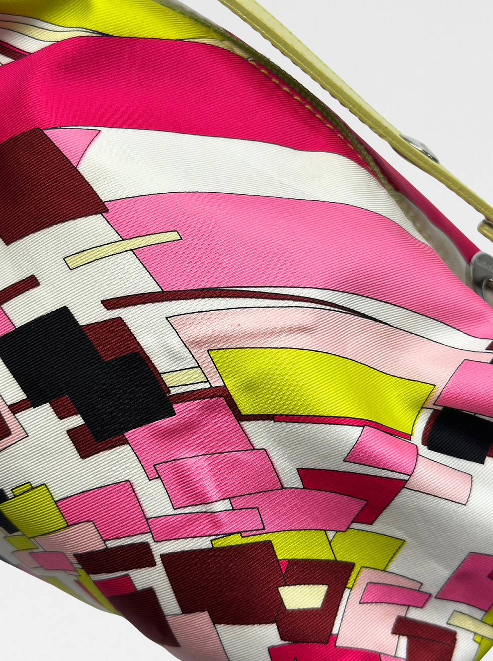 Thumbnail: Emilio Pucci Vintage Geometric Print Handbag