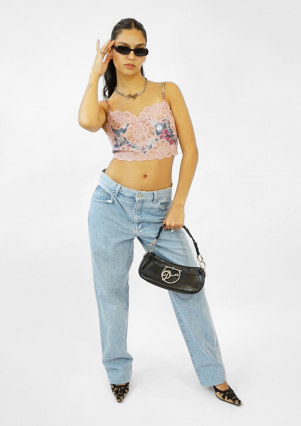 Thumbnail: VERSACE 'JEANS COUTURE' 90'S LOW WAITS JEANS