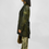 Thumbnail: ROBERTO CAVALLI F/W 1998 LEATHER DEEP GREEN MIDI TRENCHCOAT