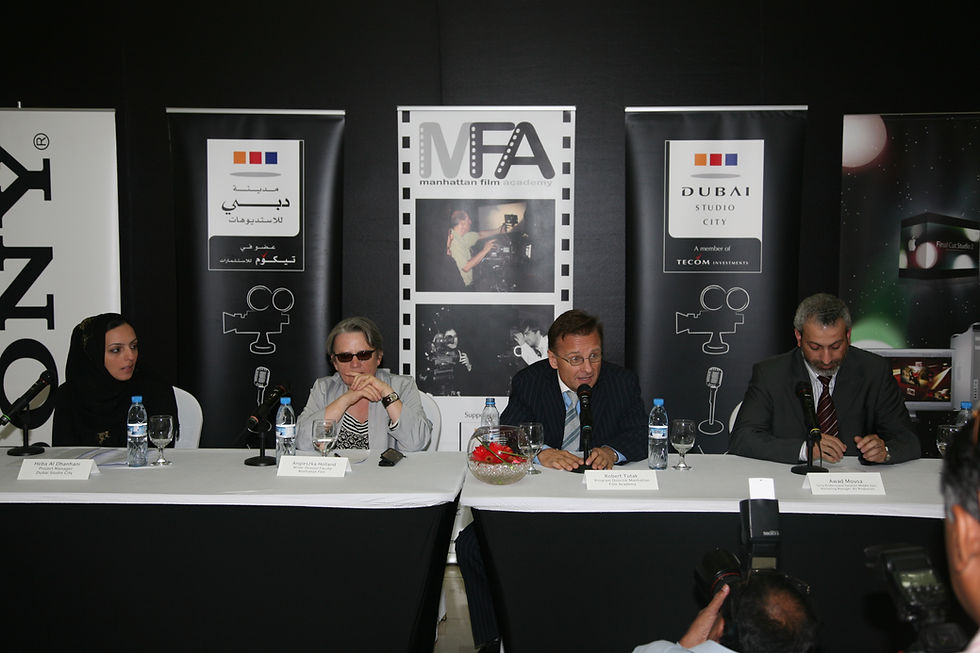 MFA-Dubai Studio City press conference