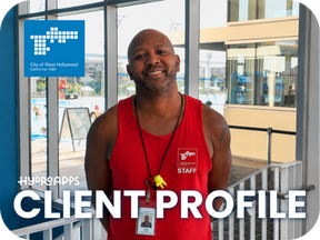 Cortez Jordan, Aquatic Supervisor at the City of West Hollywood Aquatic & Recreation Center, discussing aquatic facility management and digital operations.