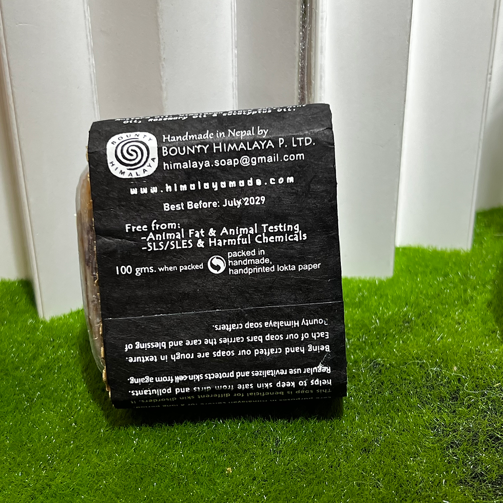 縮圖：尼泊爾手工皂Black Salt黑岩鹽