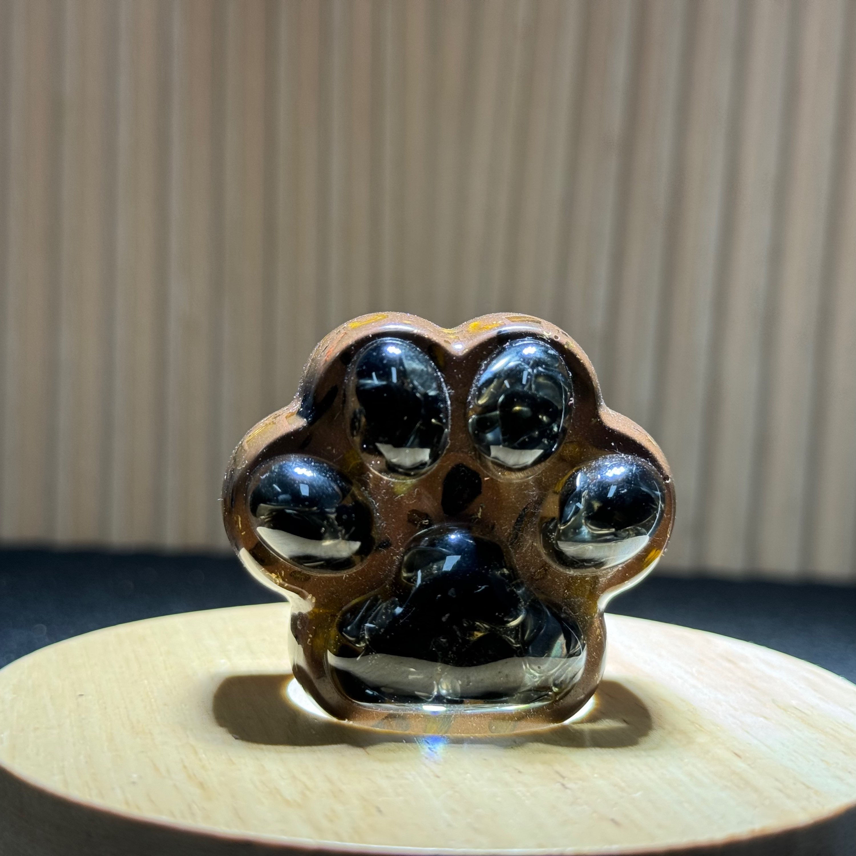 腳掌能量塔（黑曜石｜虎眼石）