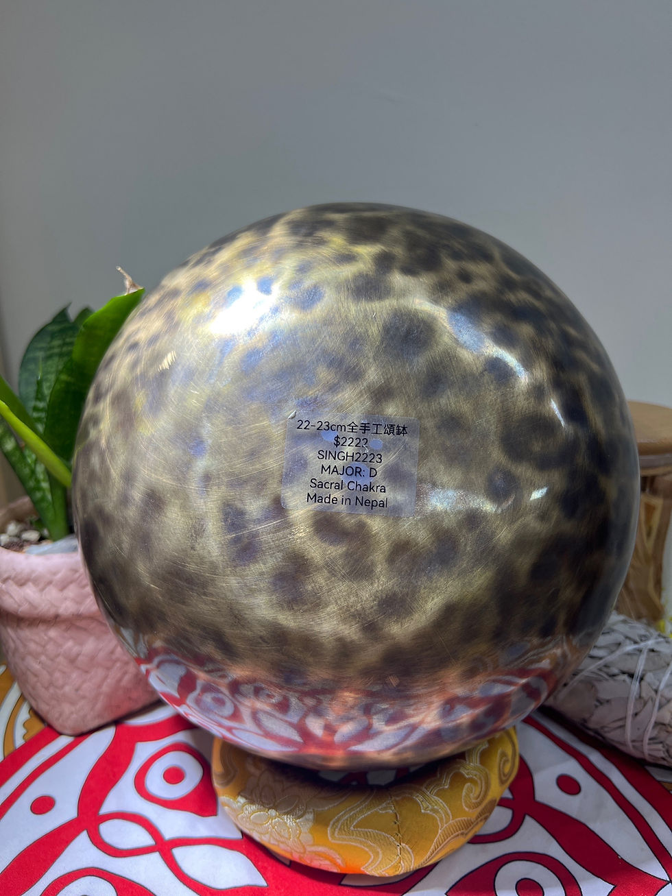 縮圖：滿月—尼泊爾全手工頌缽 24cm Full Moon Singing Bowl Handmade