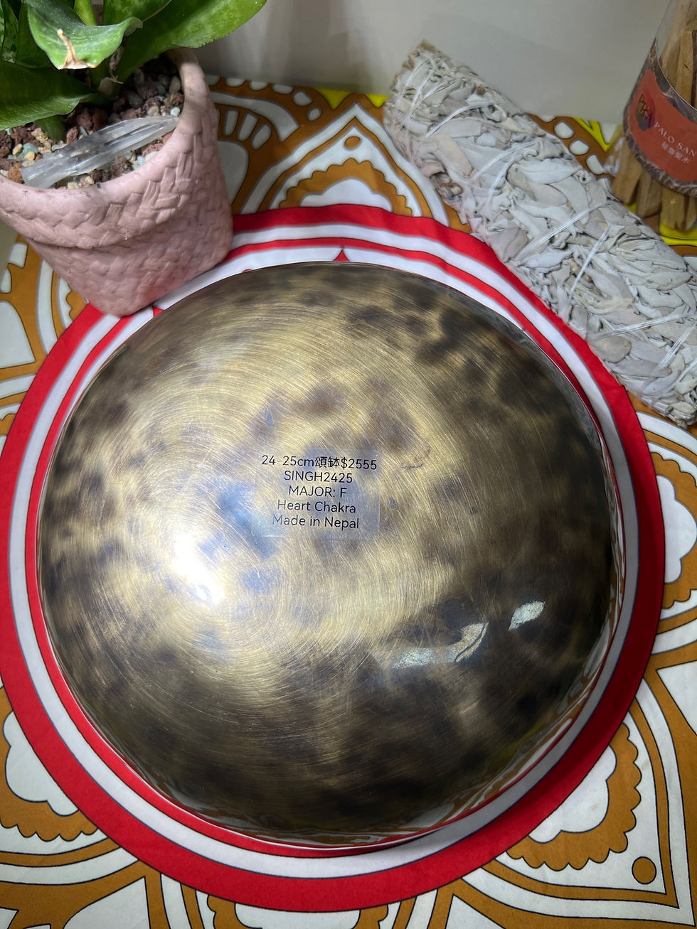 縮圖：滿月—尼泊爾全手工頌缽 24cm Full Moon Singing Bowl Handmade
