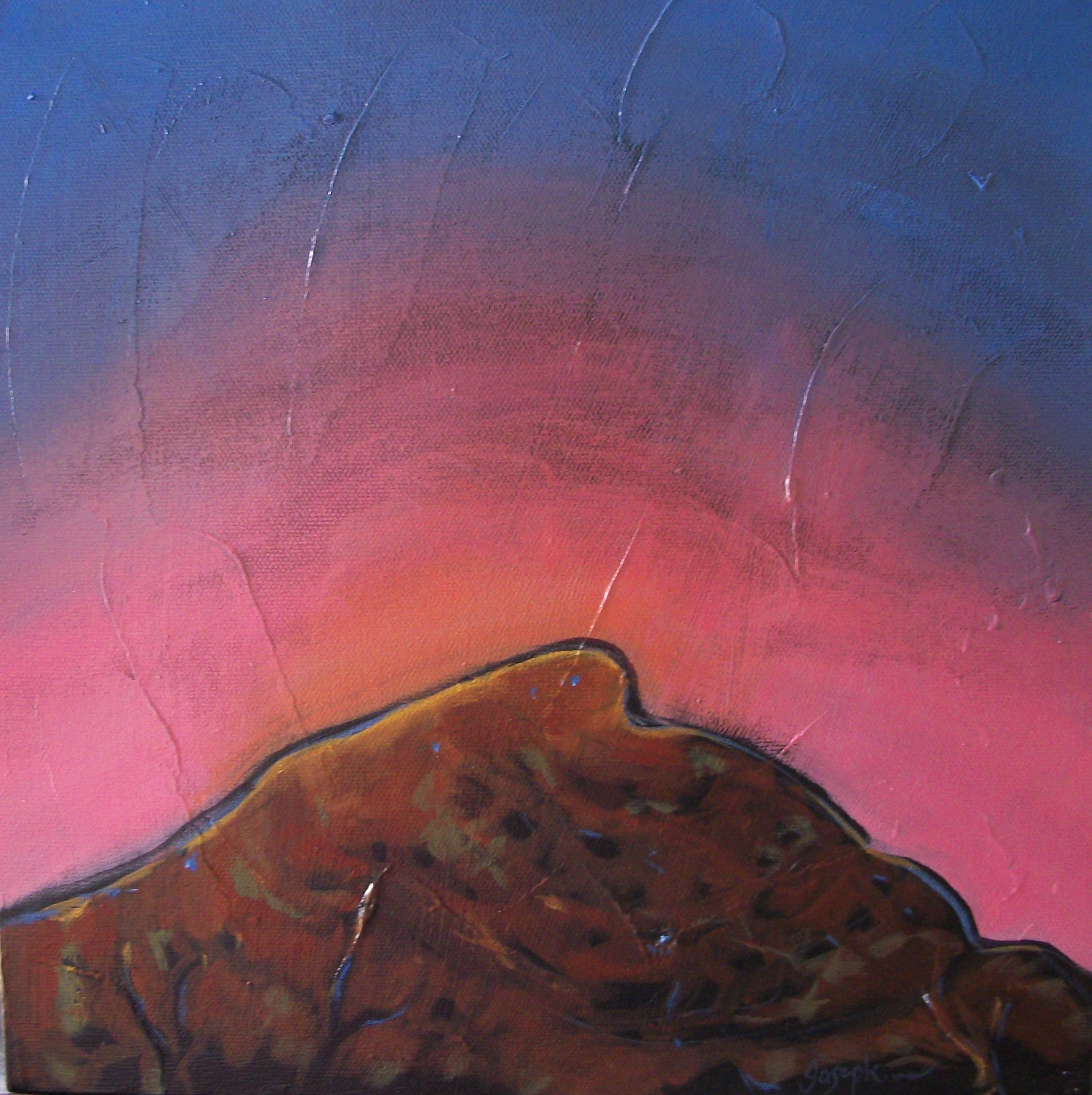 Josephine Allen Desert Hill sunset