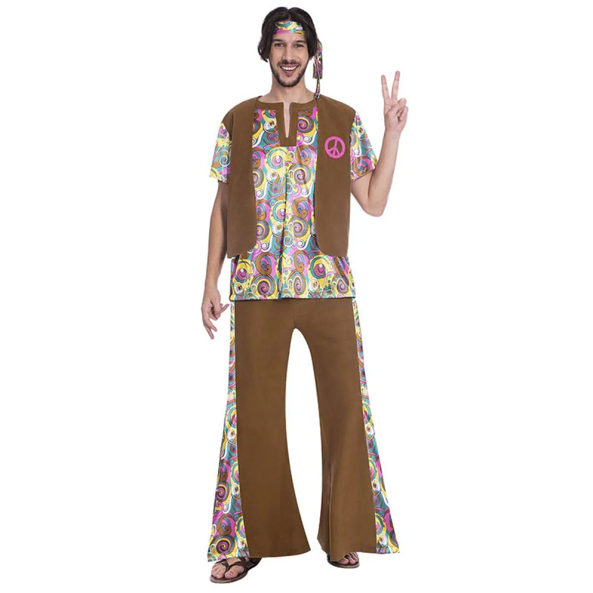 60s Psychedelic Man Costume AFD22333