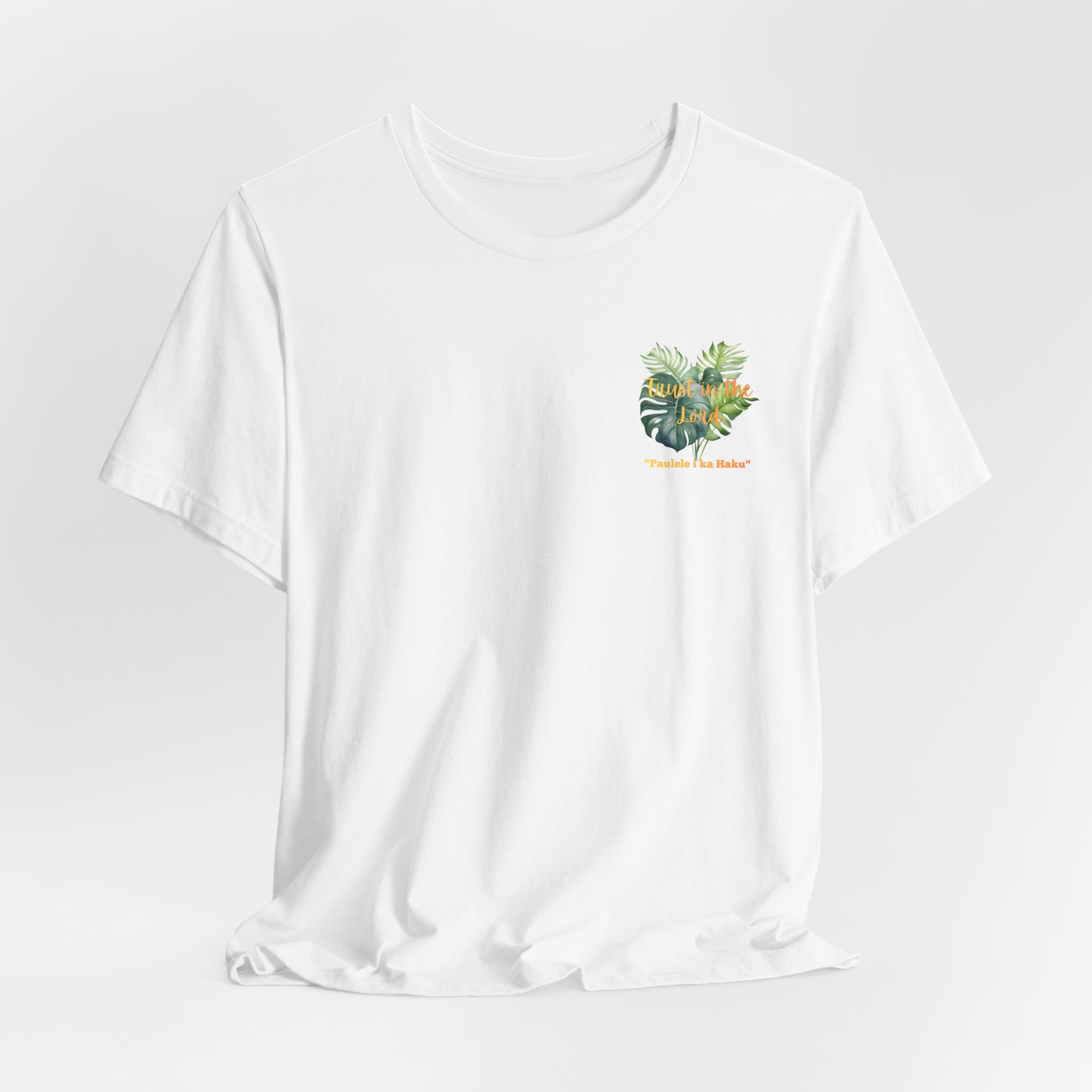 Trust in the Lord Tropical Leaves Tee | Paulele I ka Haku