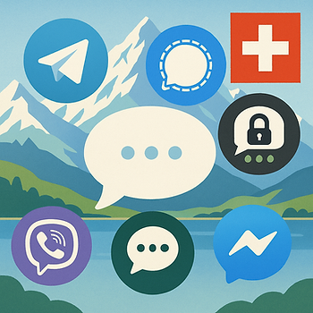 Kostenlose Messenger-Apps, WhatsApp-Alternativen Schweiz, Chat-App-Vergleich, Nachrichten-Datenschutz