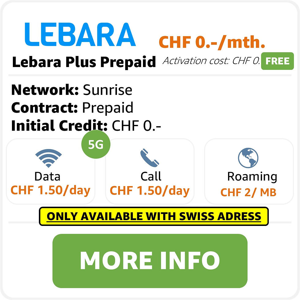 Lebara Prepaid Plus