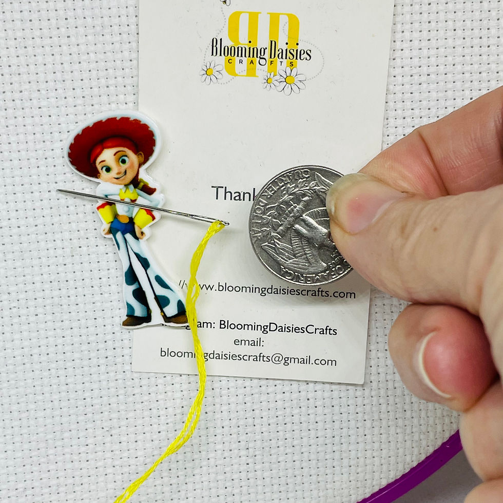 Thumbnail: Jesse the Cowgirl from Toy Story Magnetic Needle Minder Refrigerator Xstitch Access