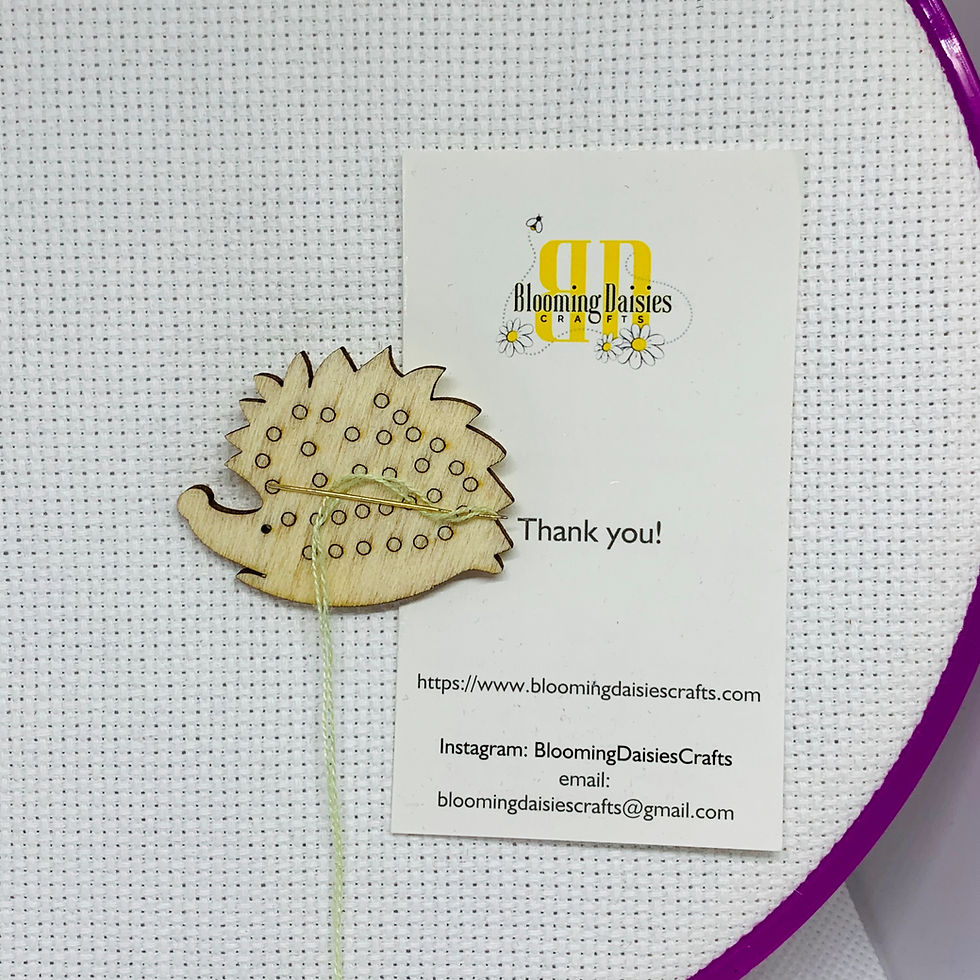 Thumbnail: Hedgehog Needle Holder for Cross Stitch