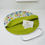 Thumbnail: Flowers on Blue Dust Cover for Hoop Frame Cross Stitch/Needlecraft