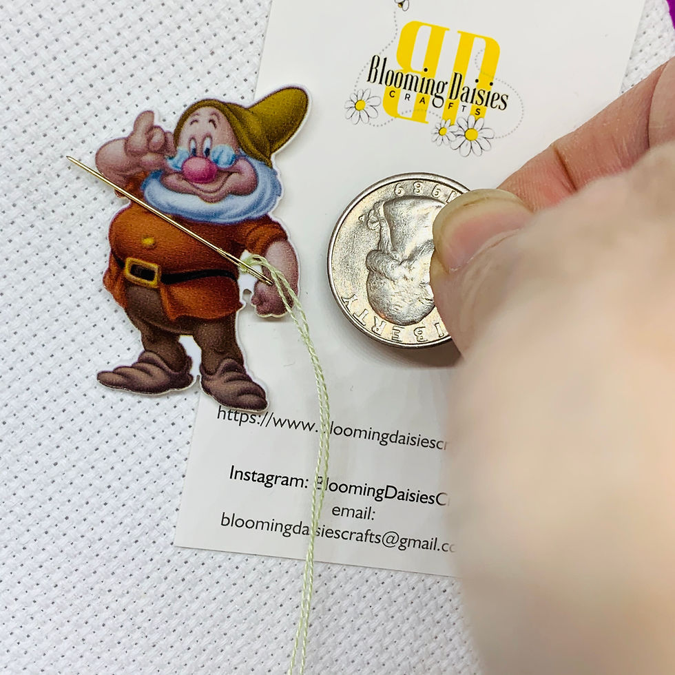 Thumbnail: Doc - Snow White Dwarf Disney Magnetic Needle Minder for Needlecraft