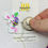Thumbnail: Easter Bunny Magnet for Cross Stitch Needlecraft