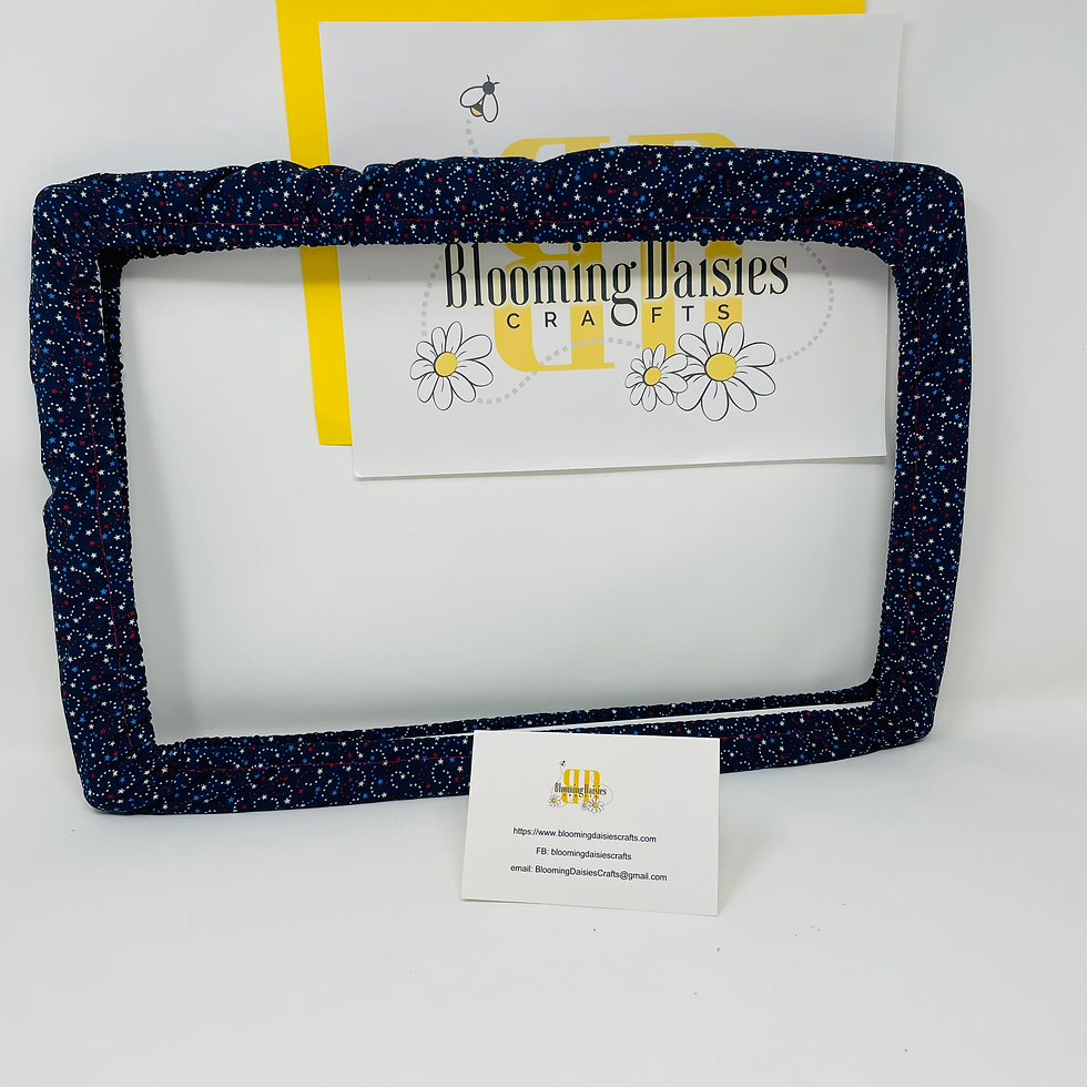 Thumbnail: Red White And Blue Patriotic Scroll and Q-Snap Grime Guards 11x17