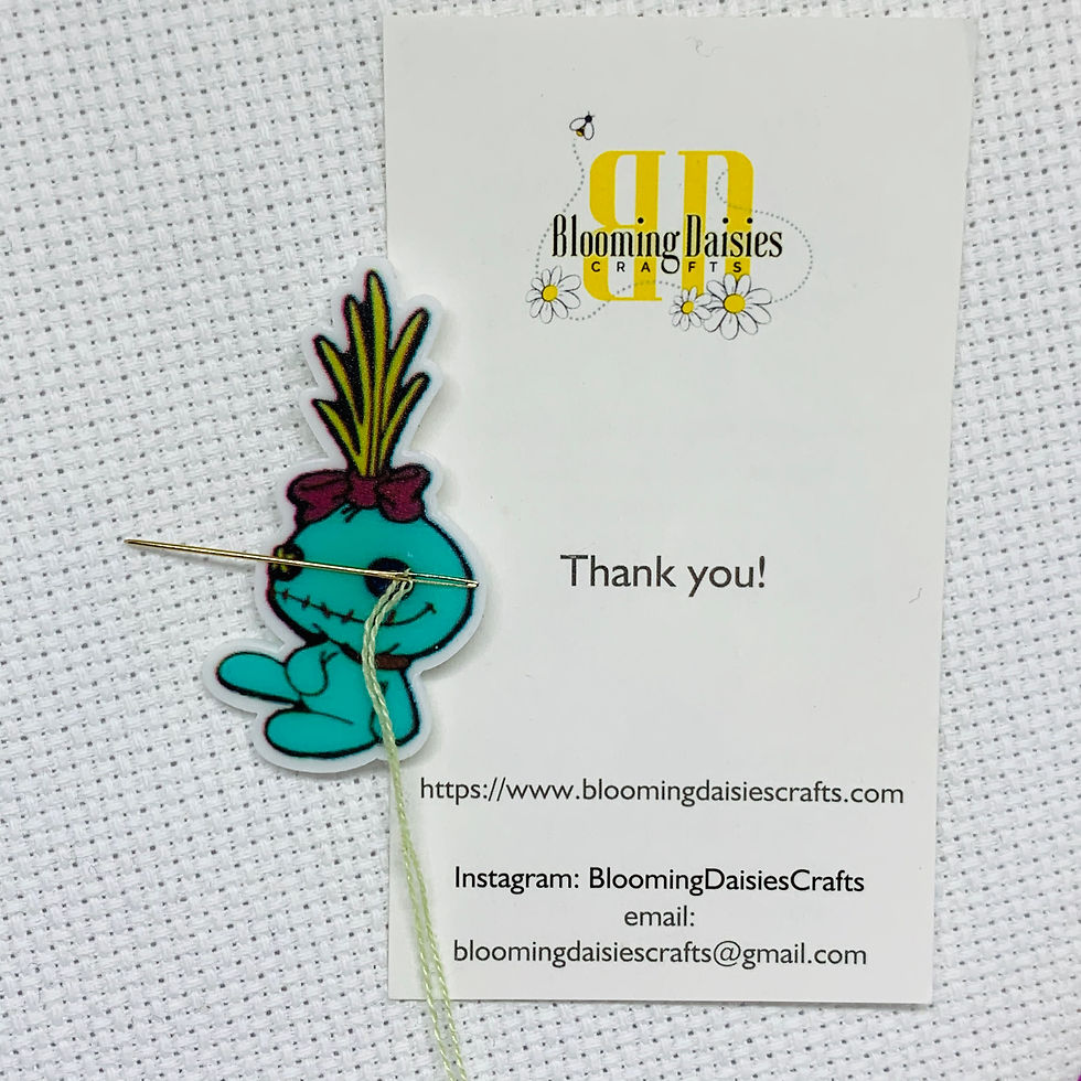 Cross Stitch Scrump from Lilo and Stitch Needle Magnet