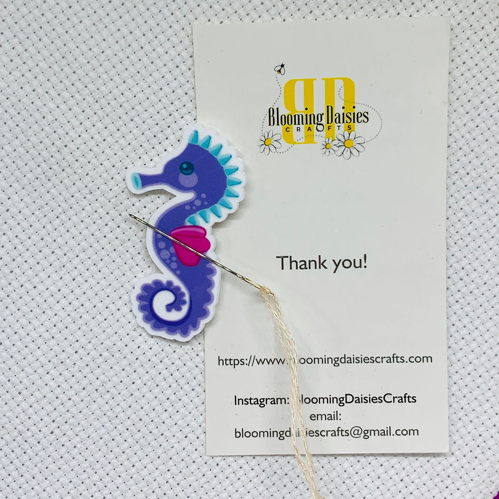 Sea Horse Magnetic Needle Holder for Xstitch Needlecraft