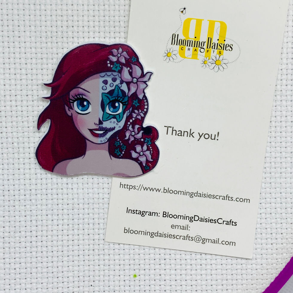 Arielle from Little Mermaid Magnetic Needle Minder