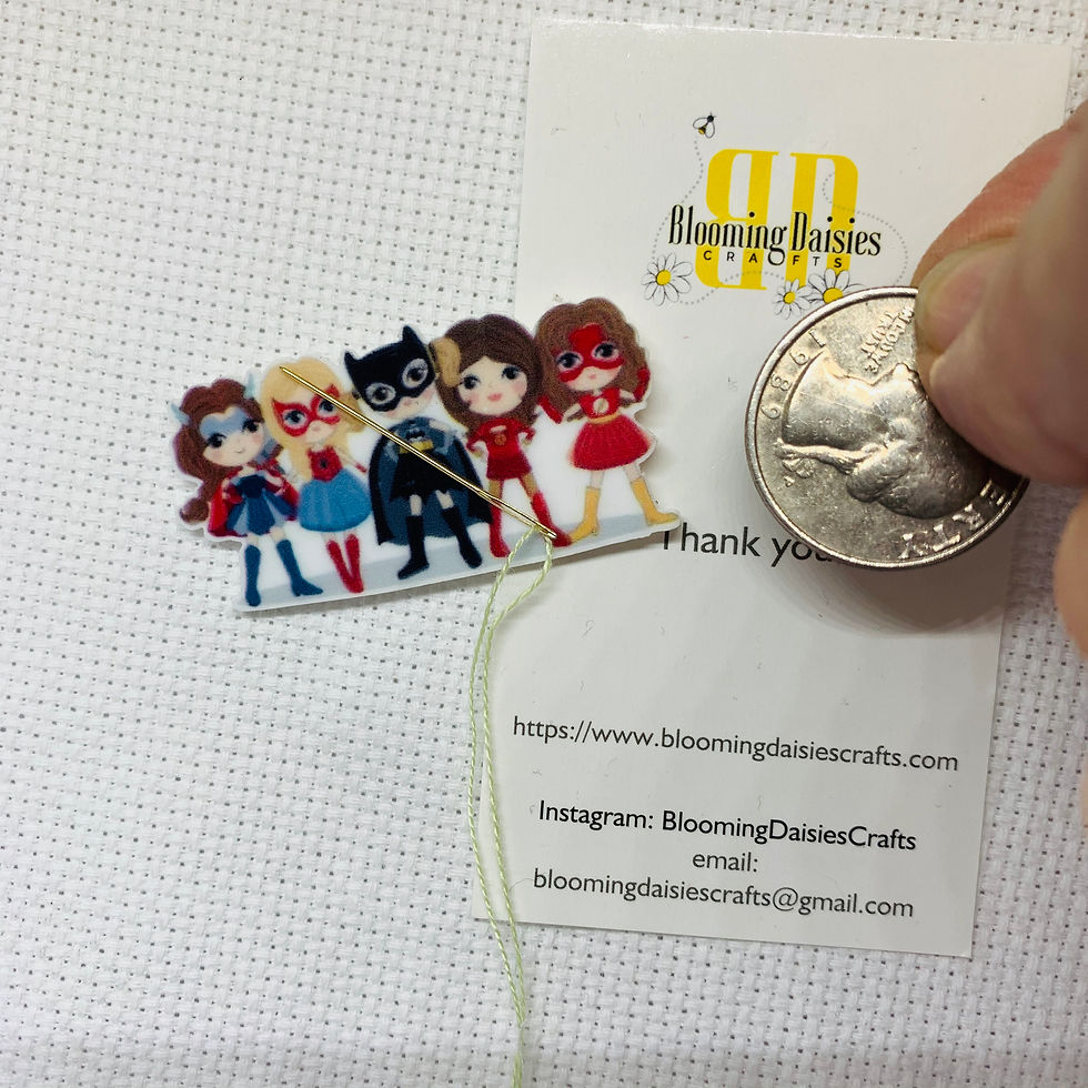 Thumbnail: Xstitch Magnetic Super Hero Girls Needle Minder