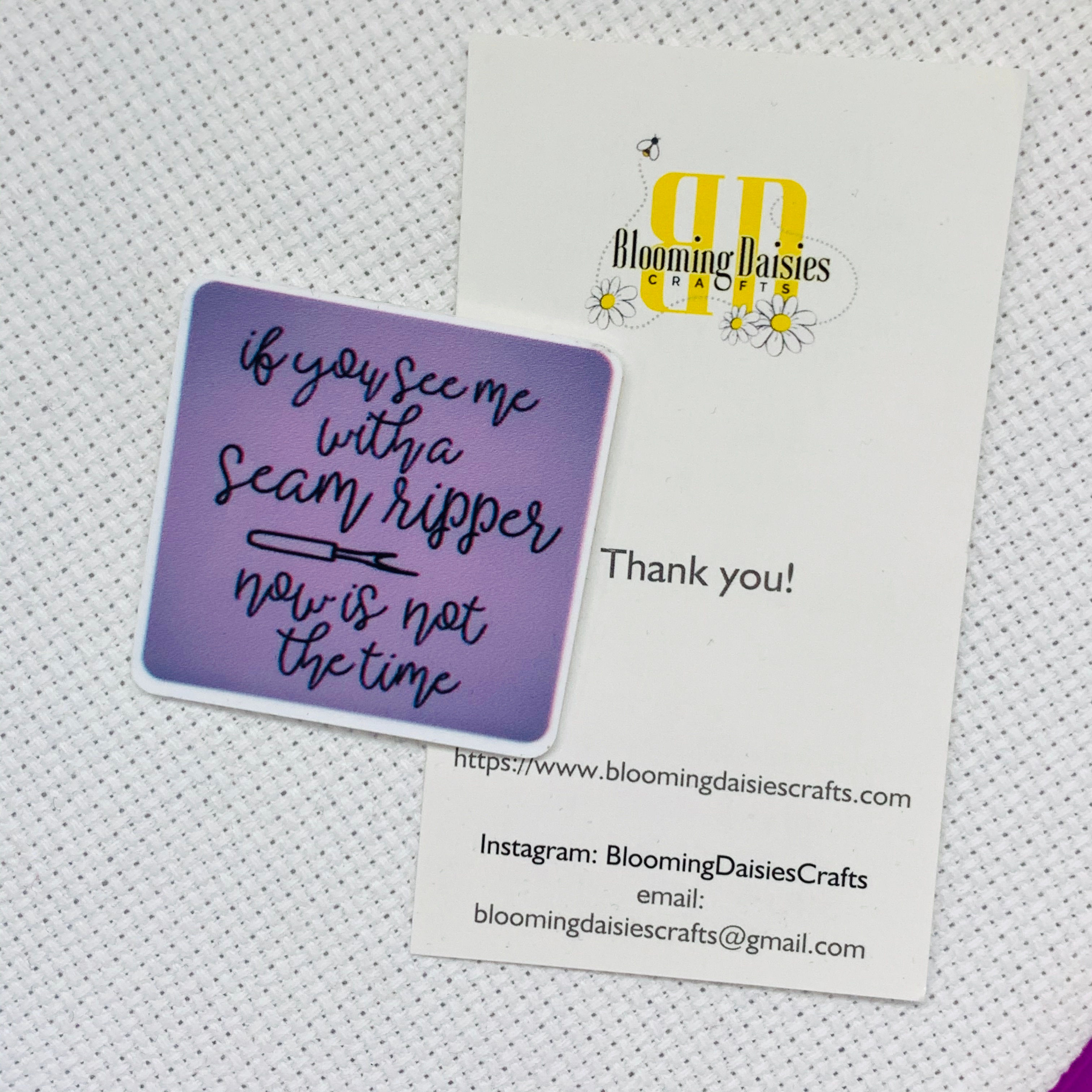 Seam Ripper Needle Minder