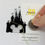 Thumbnail: Glittery Mouse Head in Castle Magnetic Needle Minder for XStitch