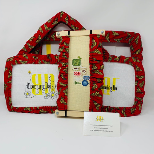 Wonder Woman QSnap Scroll or Hoop Grime Guards BloomingDaisiesCraft