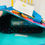 Thumbnail: Zippered, Cross Stitch Needlecraft Large Flowered Project Bag