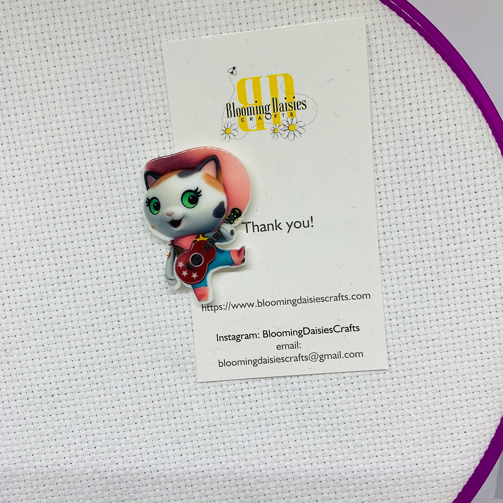 Sheriff Callie Magnetic Needle Minder for Cross Stitch, Needlecraft