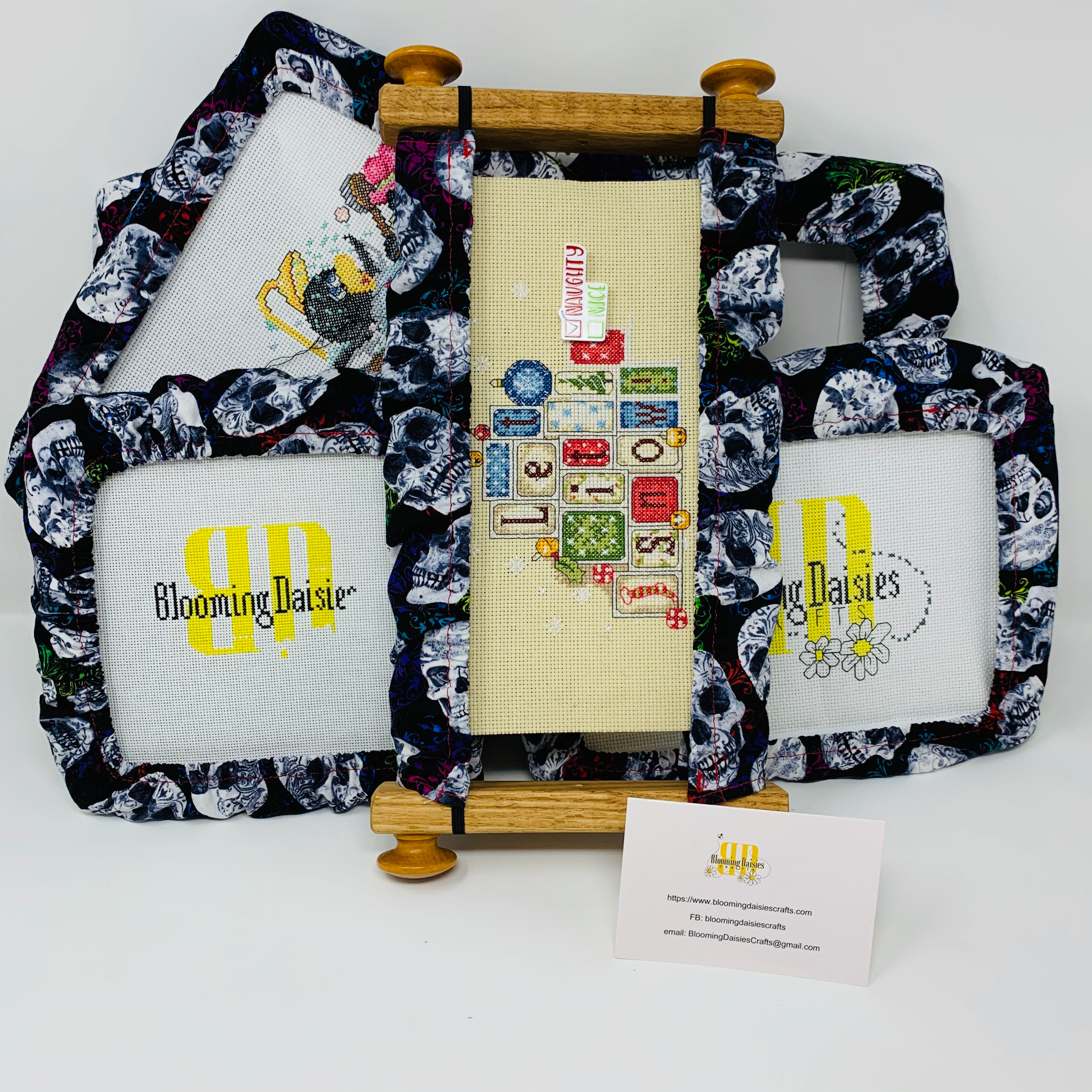 Skull Scroll Q-Snap Grime Guards