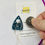 Thumbnail: Ouija Planchette Needle Minder Magnet for Cross Stitch Needlecraft