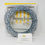 Thumbnail: Various Hoop Sizes Pretty Blue Flowers on White Background Cross Stitch Grime Guard Protector