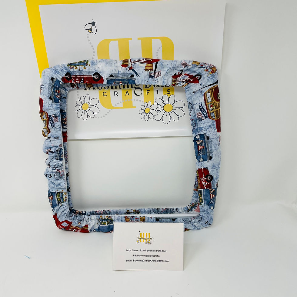 Thumbnail: Patriotic Vehicle Grime Guards for 11x11 Q-Snap or Hoop Frames