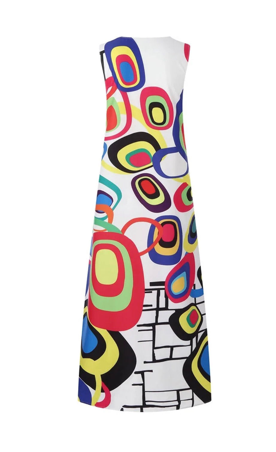 Thumbnail: Modern Muse Abstract Maxi Dress