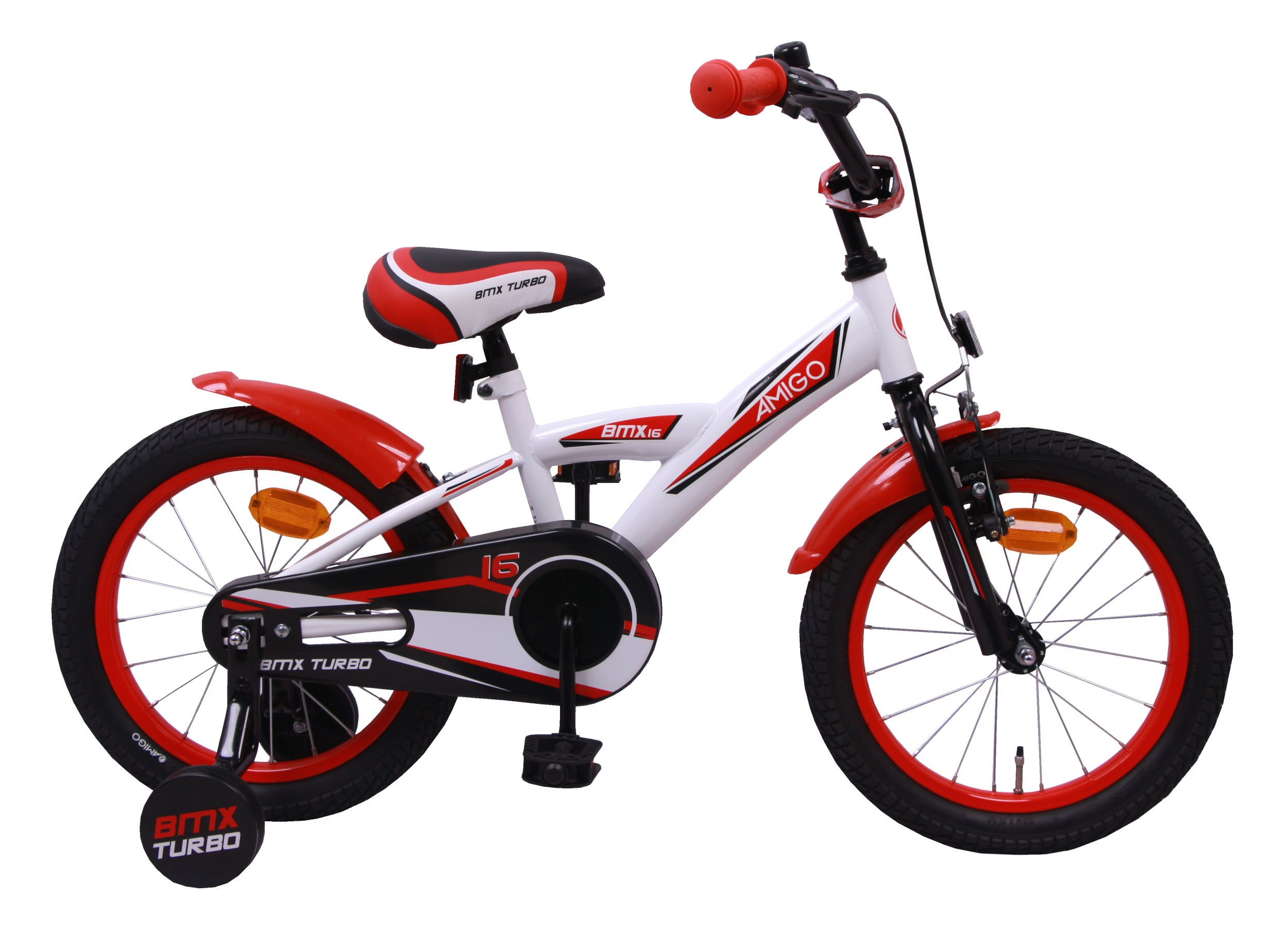 Kopie von Kopie von AMIGO BMX Turbo 12 Zoll Jungen Rücktrittbremse Blau