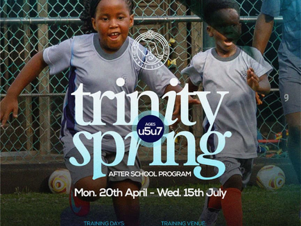Trinity/Spring Term Kicks Off at Jumbo Giants Football CLUB!