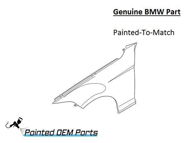 Painted 2016-2021 BMW M2 Front Fender | Genuine OEM