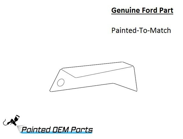 Thumbnail: Painted 2006-2010 Ford Explorer Side Mirror Cover | Genuine OEM