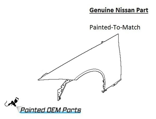 Painted 2023-2025 Nissan Z Front Fender | Genuine OEM