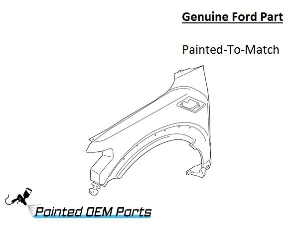 Painted 2018-2024 Ford Expedition Front Fender | Genuine OEM