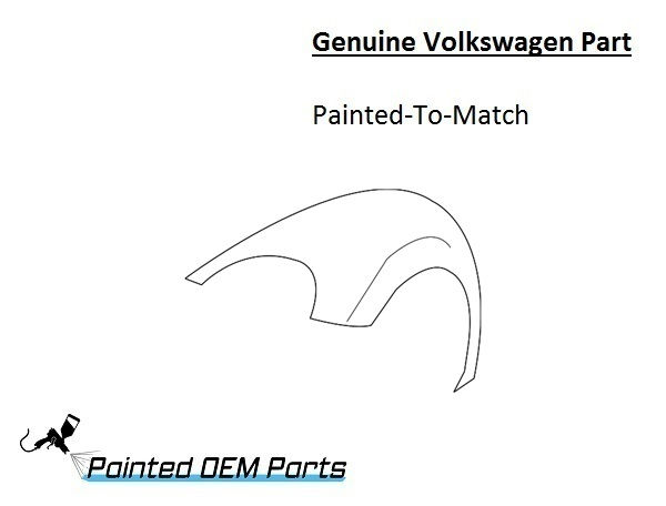 Painted 2012-2019 Volkswagen VW Beetle Front Fender | Genuine OEM