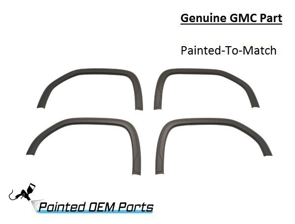 Painted 2020-2026 GMC Sierra 1500 Wheel Molding Kit (4) | Genuine OEM