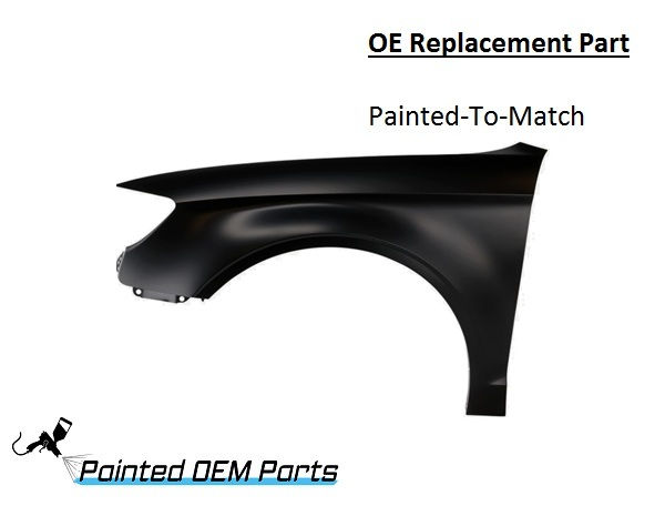 Painted 2015-2020 Audi A3 A3 Quattro Front Fender | OE Replacement