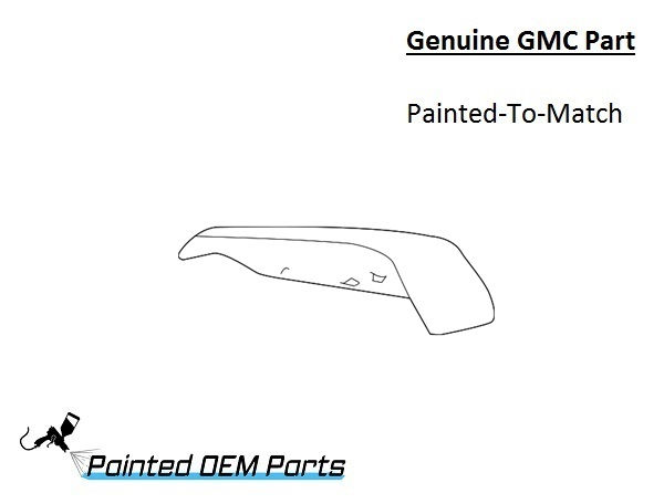 Thumbnail: Painted 2018-2024 GMC Terrain Side Mirror Cover | Genuine OEM